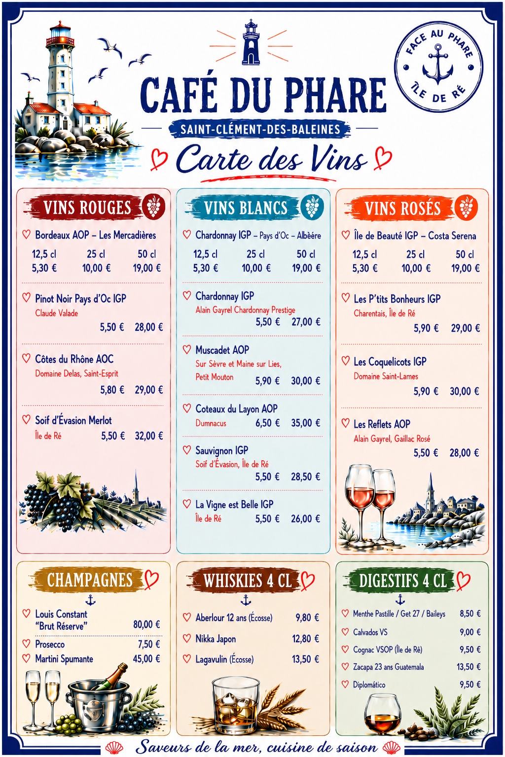 brasserie ile de re