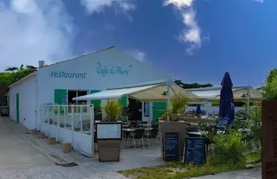 restaurant bord de plage Ile de Ré-3