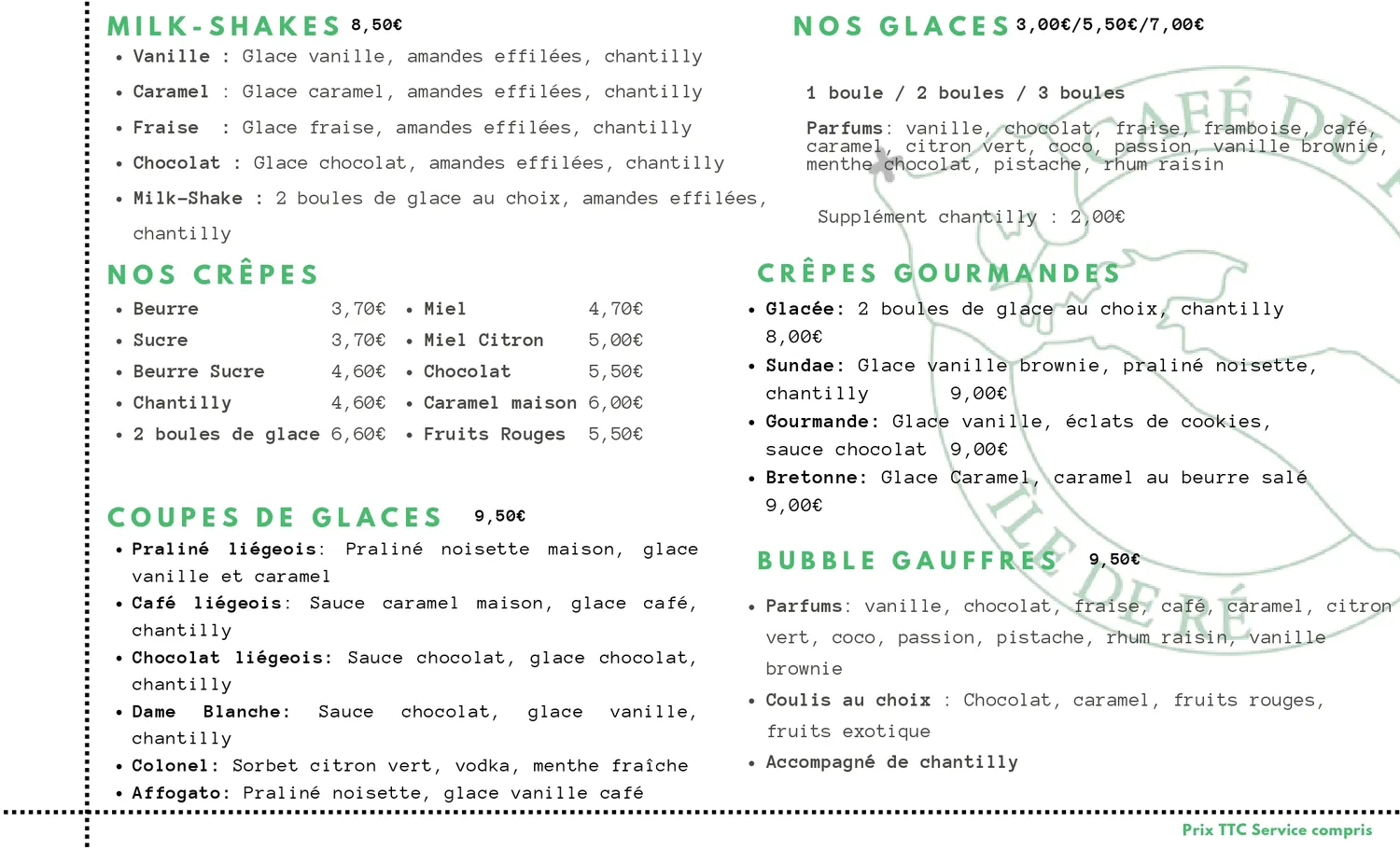 restaurant saint clement des baleines